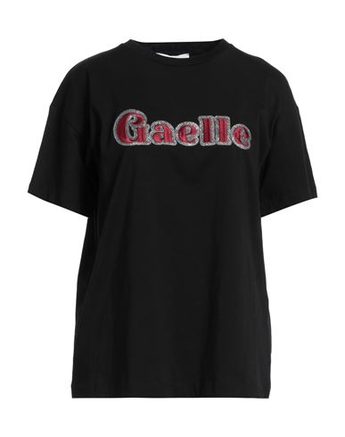 Gaelle Paris Gaëlle Paris Woman T-shirt Black Size 1 Cotton In Black