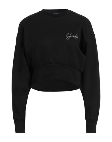Gaelle Paris Gaëlle Paris Woman Sweatshirt Black Size 1 Cotton, Polyester, Elastane In Black
