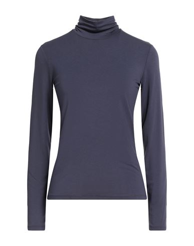 Weekend Max Mara Woman T-shirt Navy Size L Viscose, Elastane