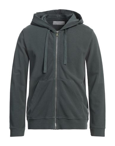 Crossley Man Sweatshirt Military Green Size 3xl Cotton In Green