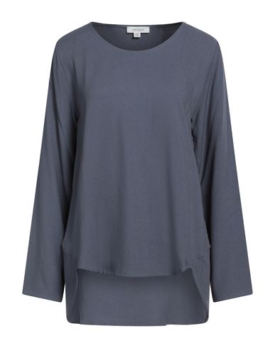Crossley Woman Top Navy Size L Viscose In Blue