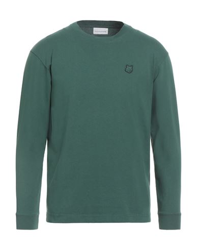 MAISON KITSUNÉ T-shirts Herren Smaragdgrün L,M,S,XL,XS Herren