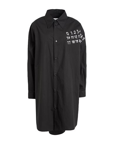 Mm6 Maison Margiela Woman Shirt Black Size S Cotton