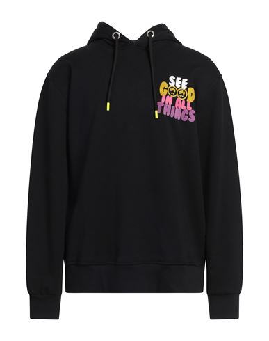 Shop Barrow Man Sweatshirt Black Size M Cotton