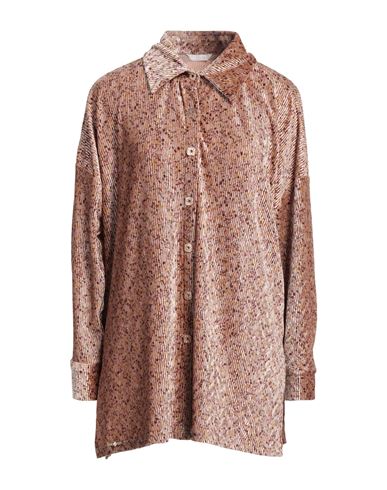 Sahoco Woman Shirt Blush Size L Polyester, Elastane In Pink