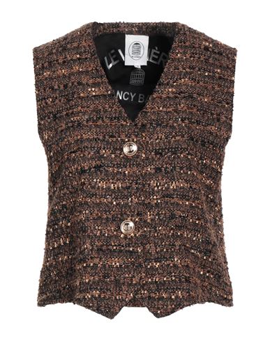 Le Volière Chaleco sartorial Mujer Camel S Mujer