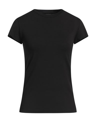 Pinko Woman T-shirt Black Size Xs Viscose, Elastane In Black