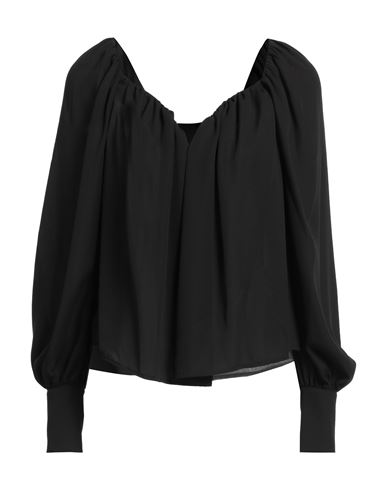 Meimeij Woman Top Black Size 8 Polyester