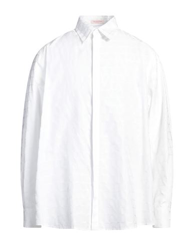 Valentino Garavani Man Shirt White Size 15 ¾ Cotton