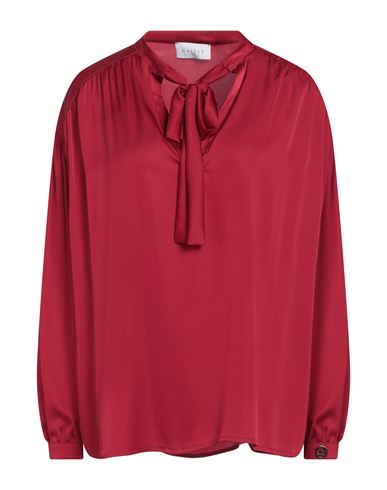 Gaelle Paris Gaëlle Paris Woman Top Burgundy Size 4 Polyester, Elastane In Red