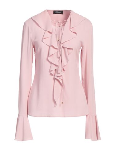 Blumarine Woman Top Pink Size 6 Viscose, Elastane In Pink