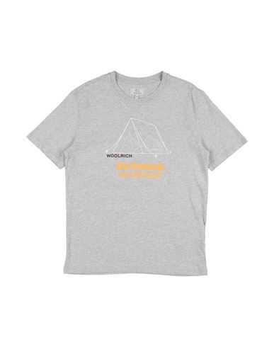 Woolrich Toddler Boy T-shirt Light Grey Size 4 Cotton In Grey