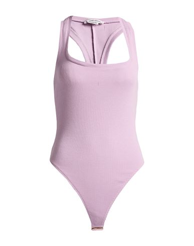 Alessandro Vigilante Woman Bodysuit Pink Size 8 Cotton, Elastane In Pink