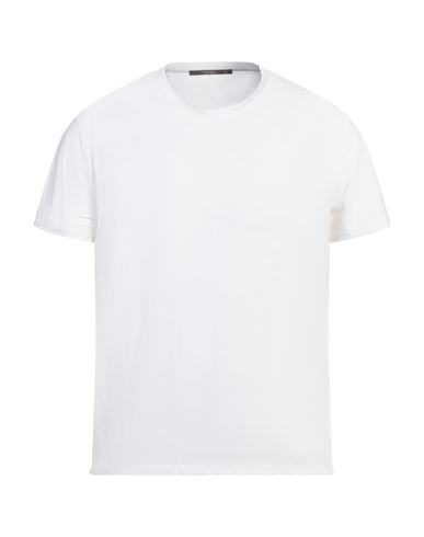 Kangra Cashmere Kangra Man T-shirt White Size 40 Cotton In White
