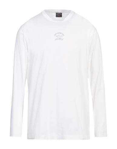 Paul & Shark Man T-shirt White Size L Cotton In White