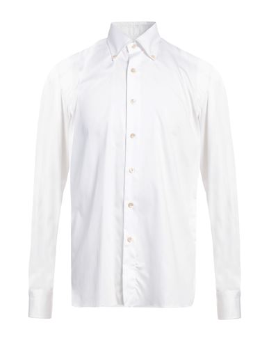 ERRICO FORMICOLA NAPOLI ERRICO FORMICOLA NAPOLI MAN SHIRT WHITE SIZE 17 ½ COTTON 