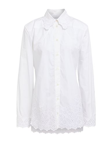 RABANNE RABANNE WOMAN SHIRT WHITE SIZE 8 COTTON 