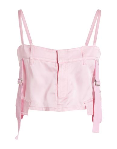 Aniye By Woman Top Pink Size 4 Viscose In Pink