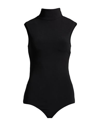 Alessandro Vigilante Woman Bodysuit Black Size 8 Polyester, Elastane In Black