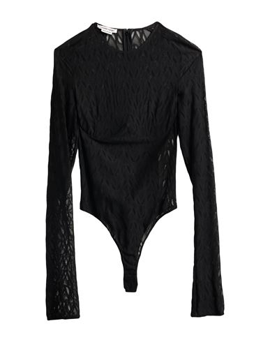 Alessandro Vigilante Woman Bodysuit Black Size 8 Polyamide, Elastane In Black