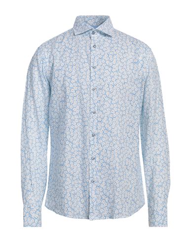 BASTONCINO BASTONCINO MAN SHIRT AZURE SIZE 16 ½ COTTON 
