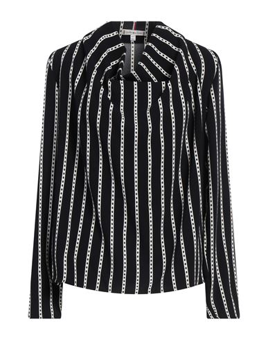 Tommy Hilfiger Woman Top Midnight Blue Size 8 Polyester In Blue