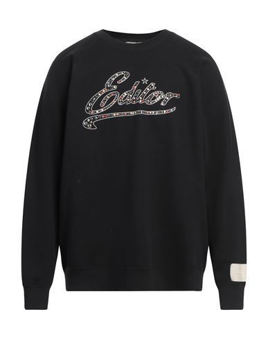 The Editor Man Sweatshirt Black Size Xl Cotton, Polyester In Black