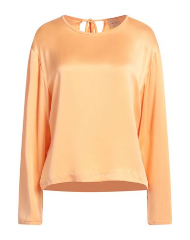 ALYSI ALYSI CHOCOLAT WOMAN TOP MANDARIN SIZE 8 SILK 