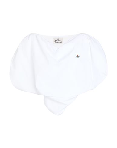 Shop Vivienne Westwood Woman Top White Size 10 Cotton