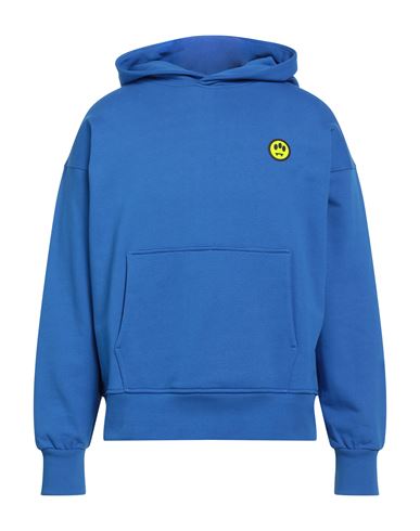 Barrow Man Sweatshirt Bright Blue Size Xs Cotton In Blue