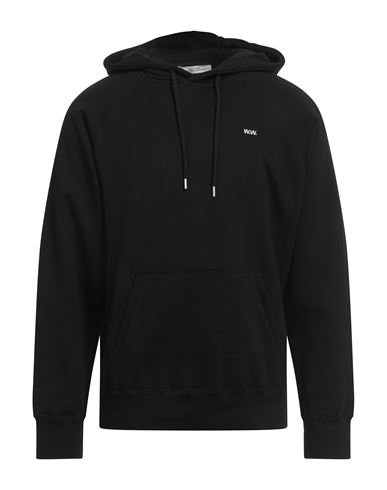 Wood Wood Man Sweatshirt Black Size M Cotton