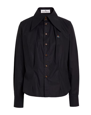 Shop Vivienne Westwood Woman Shirt Black Size 8 Cotton