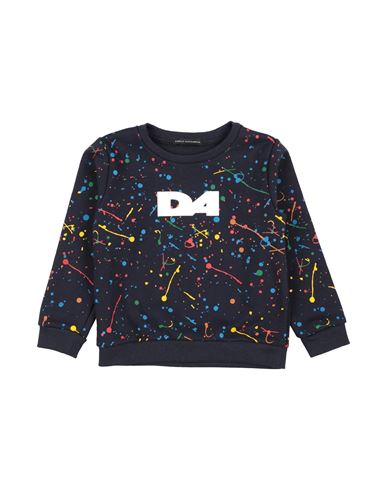 DANIELE ALESSANDRINI DANIELE ALESSANDRINI TODDLER BOY SWEATSHIRT MIDNIGHT BLUE SIZE 4 COTTON 
