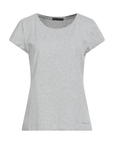 Brian Dales Woman T-shirt Light Grey Size Xl Cotton In Gray