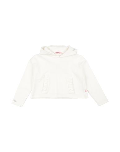 Shop Kontatto Toddler Girl Sweatshirt White Size 6 Cotton, Elastane