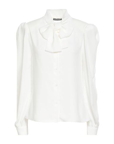 Cristinaeffe Woman Shirt White Size Xs Polyester In White