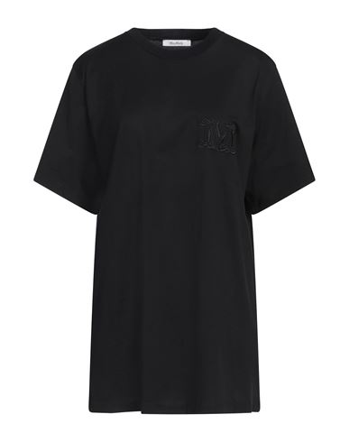 MAX MARA MAX MARA WOMAN T-SHIRT BLACK SIZE S COTTON 