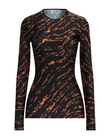 Attico The  Woman T-shirt Black Size 8 Polyamide, Elastane In Black