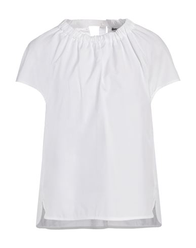 Shop 's Max Mara Woman Top White Size 4 Cotton