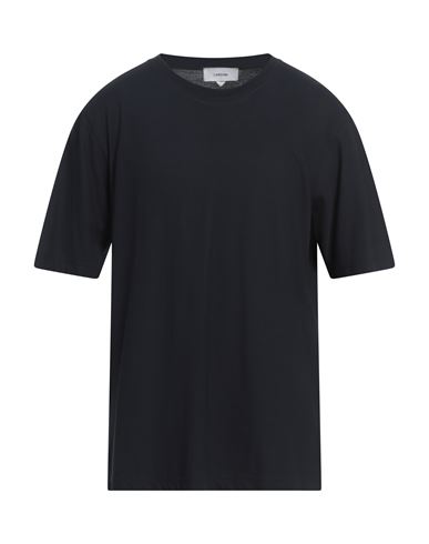 LARDINI LARDINI MAN T-SHIRT MIDNIGHT BLUE SIZE XXL COTTON