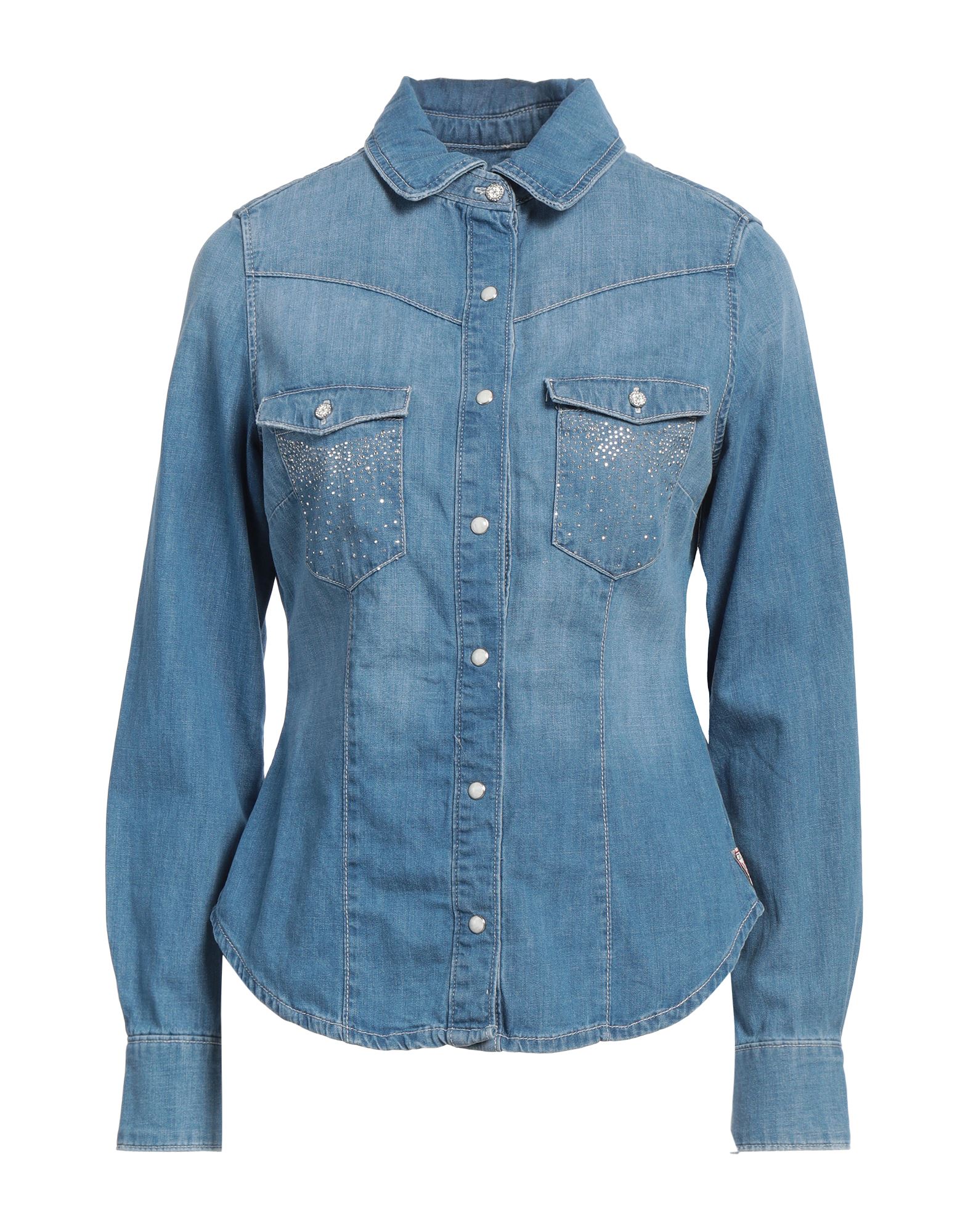 GUESS ΜΠΛΟΥΖΑΚΙΑ Πουκάμισο denim