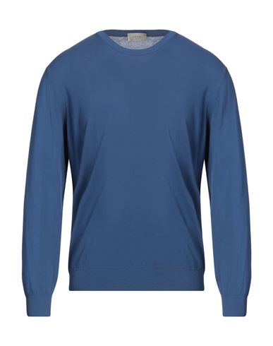 Altea Man Sweater Blue Size L Cotton