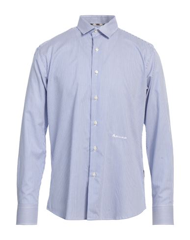 AQUASCUTUM ACTIVE AQUASCUTUM ACTIVE MAN SHIRT BLUE SIZE 17 ½ COTTON 