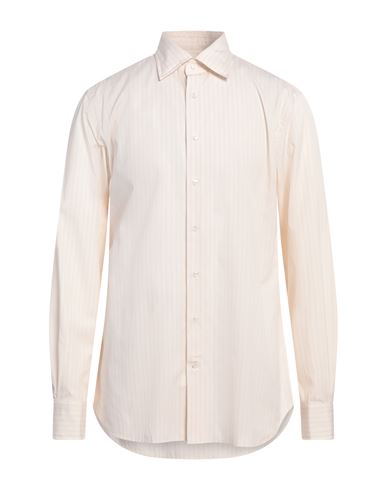 Husbands Man Shirt Cream Size 16 ½ Cotton