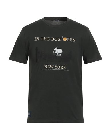 In The Box Peanuts X  Man T-shirt Dark Green Size Xs Cotton
