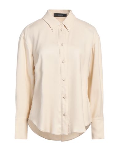 Joseph Woman Shirt Cream Size 6 Viscose