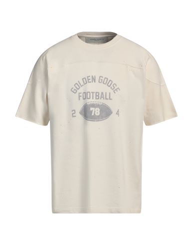 Golden Goose T-shirt Regular Stampa Vintage Football