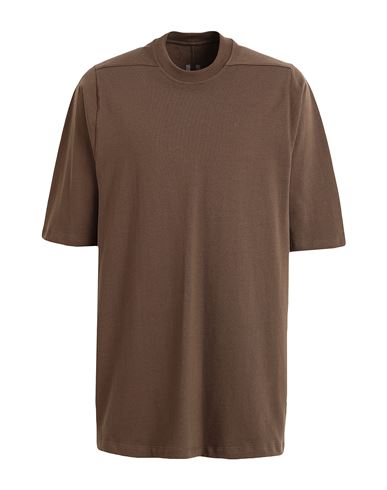 Rick Owens Man T-shirt Khaki Size L Cotton