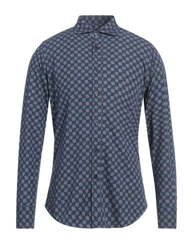 Caliban 820 Man Shirt Navy Size 15 Cotton