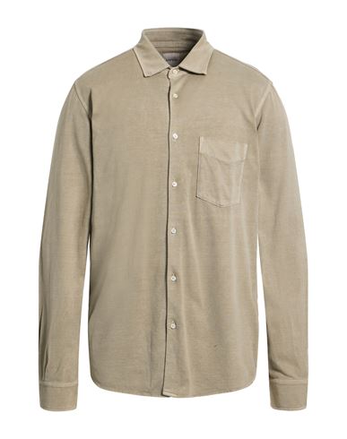 Aspesi Man Shirt Khaki Size Xxl Cotton In Neutral